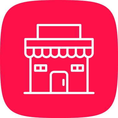 Satır Yuvarlak Köşesini Sakla Basit Simge, Vektör Resimleri