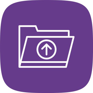 Dizin Satırı Yuvarlak Köşeli Basit Simge, Vektör Resimlerini Yükle