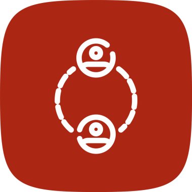 Güzel Çin feneri kabartma vektör simgesi