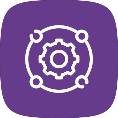 vector settings icon illustration