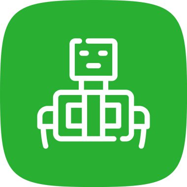 vektör robot simgesi