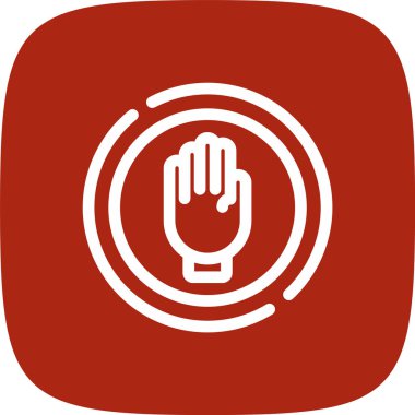 Satır Dönüşünü Durdur Basit Simge, Vektör Resimleri