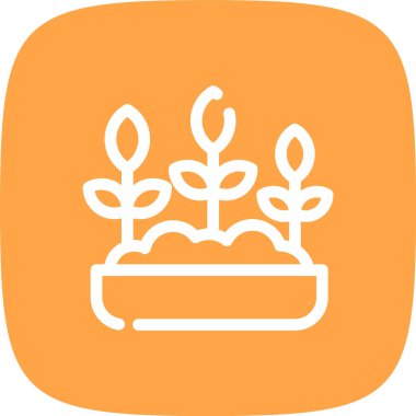 Kek. Web simgesi basit illüstrasyon