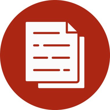 dosya vektör simgesi web için basit vektör illüstrasyonu