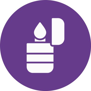 yağ ikonu vektör illüstrasyonu