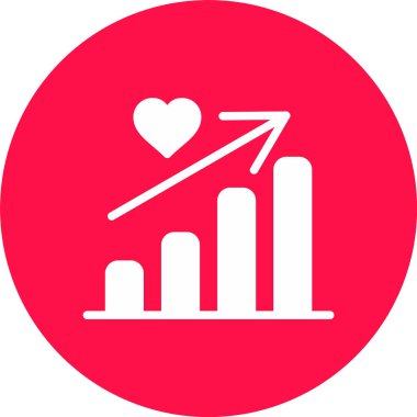 Vektör Kalp Simgesi illüstrasyonu