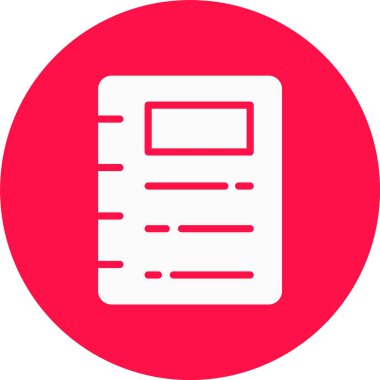 kitap simgesi vektör illüstrasyonu