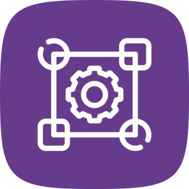 Vektör ayarı Simge illüstrasyonu