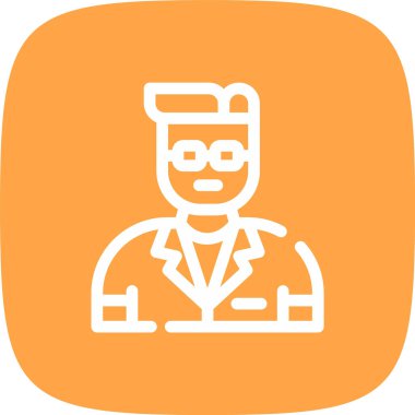 Doktor Web simgesi vektör illüstrasyonu