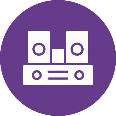 Modern bir simgenin vektör illüstrasyonu