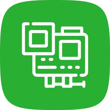 Modern b 'nin vektör illüstrasyonu eksik simgesi