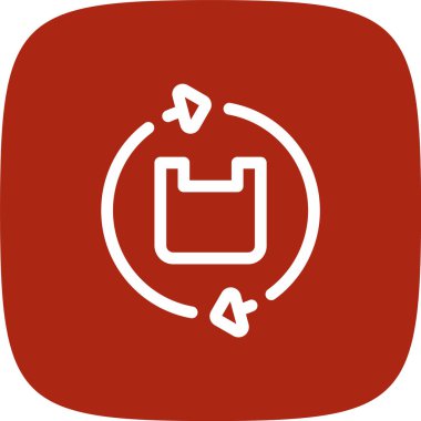 Modern simgenin vektör illüstrasyonu