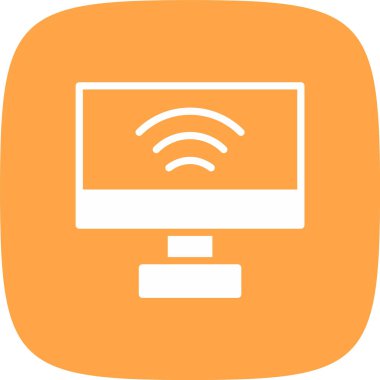 wifi düz vektör simgesi