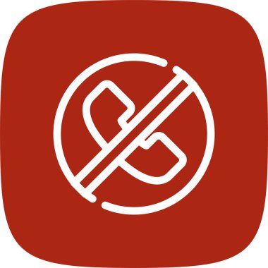 Kişisiz Çizgi Yuvarlak Köşe Basit Simge, Vektör Resimleri