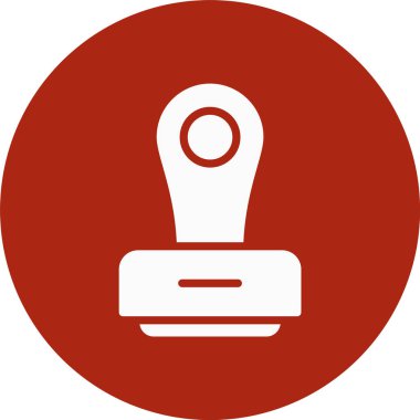 Bir lamba simgesinin vektör illüstrasyonu