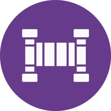 Modern b 'nin vektör illüstrasyonu eksik simgesi