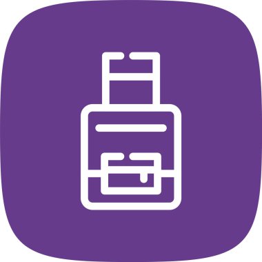 Şişe simgesinin vektör illüstrasyonu