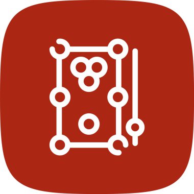 seo modern simgesinin vektör illüstrasyonu