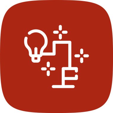 Fikir simgesi vektör illüstrasyonu