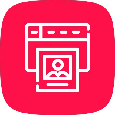 tarayıcı web simge vektör çizim