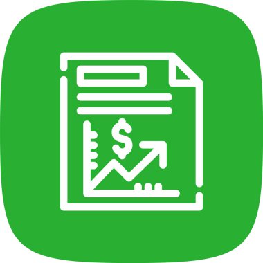 Dolar simgesi vektör illüstrasyonu