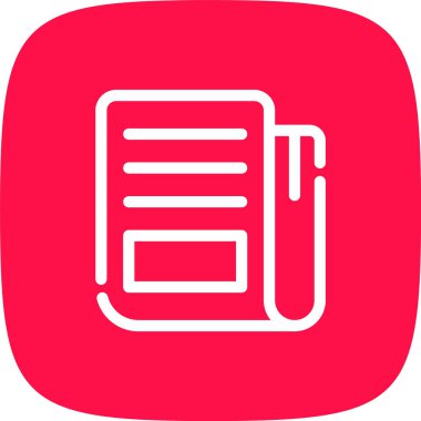 Web ve mobil için vektör simgesi