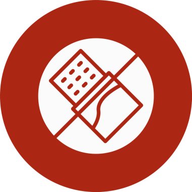 Modern b 'nin vektör illüstrasyonu eksik simgesi