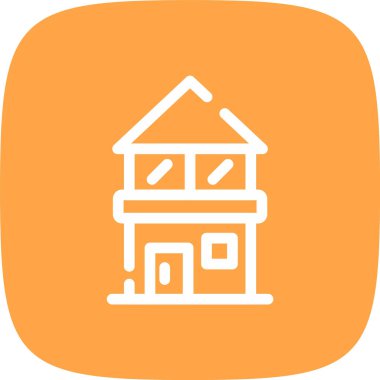 ev simgesi vektör illüstrasyonu