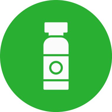 Şişe simgesinin vektör illüstrasyonu