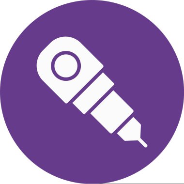 İnsülin, Basit Vektör Simgesi İllüstrasyonu