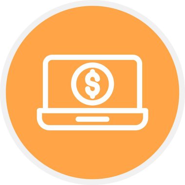 Yatırım, Basit Vektör Simgesi İllüstrasyonu