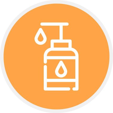 El yıkama, Basit Vektör Simgesi İllüstrasyonu