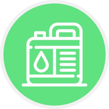 Kanalizasyon Temizleyici, Basit Vektör Simgesi İllüstrasyonu