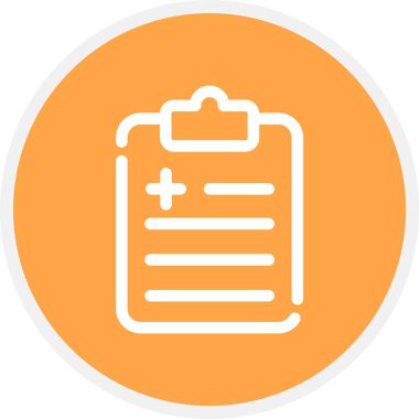 Teşhis, Basit Vektör Simgesi İllüstrasyonu