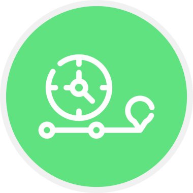 Zaman Çizgisi, Basit Vektör Simgesi ResmiComment