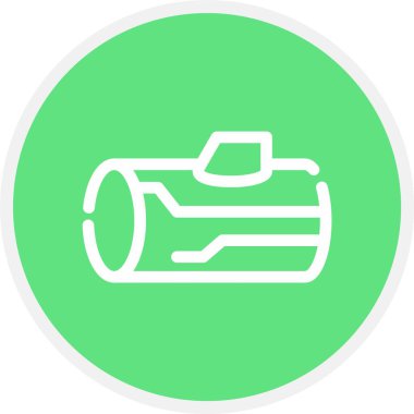 Günlük Kaydı, Basit Vektör Simgesi İllüstrasyonu