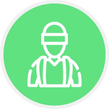 Maceracı, Basit Vektör Simgesi İllüstrasyonu