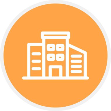 Bina, Basit Vektör Simgesi ResmiComment