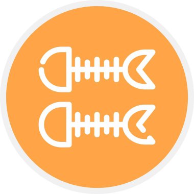 Gıda Atık, Basit Vektör Simgesi İllüstrasyonu