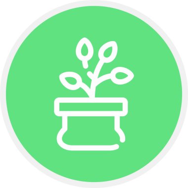 Gübre, Basit Vektör Simgesi İllüstrasyonu