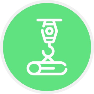 Borular, Basit Vektör Simgesi İllüstrasyonu