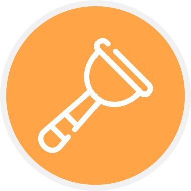 Pompa, Basit Vektör Simgesi İllüstrasyonu