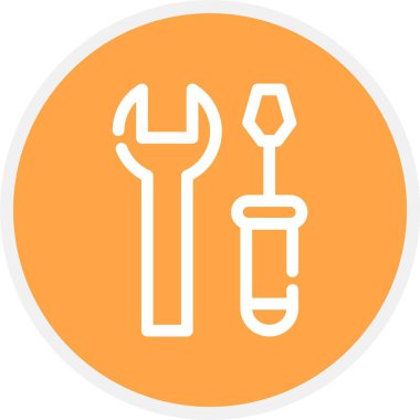 Araç, Basit Vektör Simgesi İllüstrasyonu