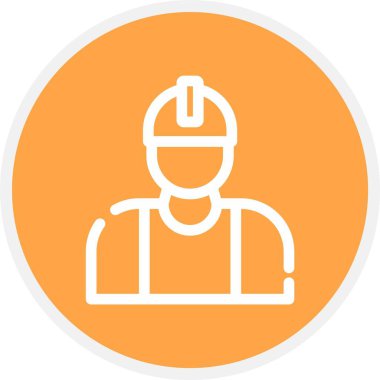 Elektrikçi, Basit Vektör Simgesi İllüstrasyonu