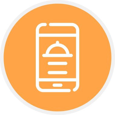 Çevrimiçi Sıralama, Basit Vektör Simgesi İllüstrasyonu