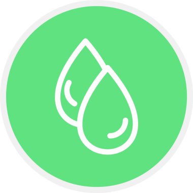 Kan, Basit Vektör Simgesi İllüstrasyonu