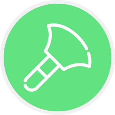 Duster, Basit Vektör Simgesi İllüstrasyonu