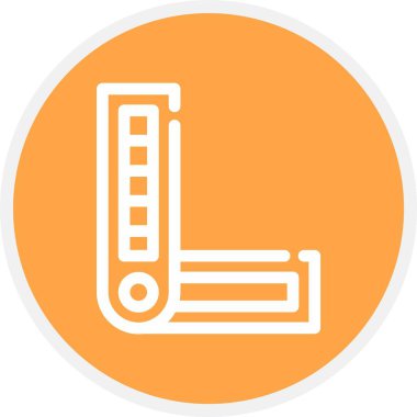 Renk Paleti, Basit Vektör Simgesi İllüstrasyonu