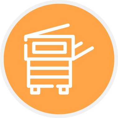 Makina Kopyala, Basit Vektör Simgesi ResmiComment