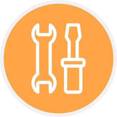 Araçlar, Basit Vektör Simgesi İllüstrasyonu